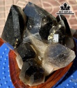 Tác Phẩm Đá Thạch Anh Khói ( Smoky Quartz ) Cao 16 Ngang 17 (cm) 2,55kg