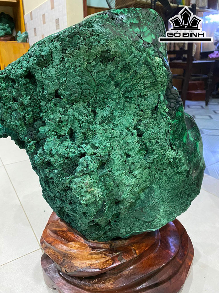 Tác Phẩm Gỗ Hóa Thạch Cao 52 Ngang 37(cm) 54kg