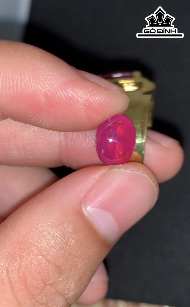 Viên Đá Ruby 4,3cts