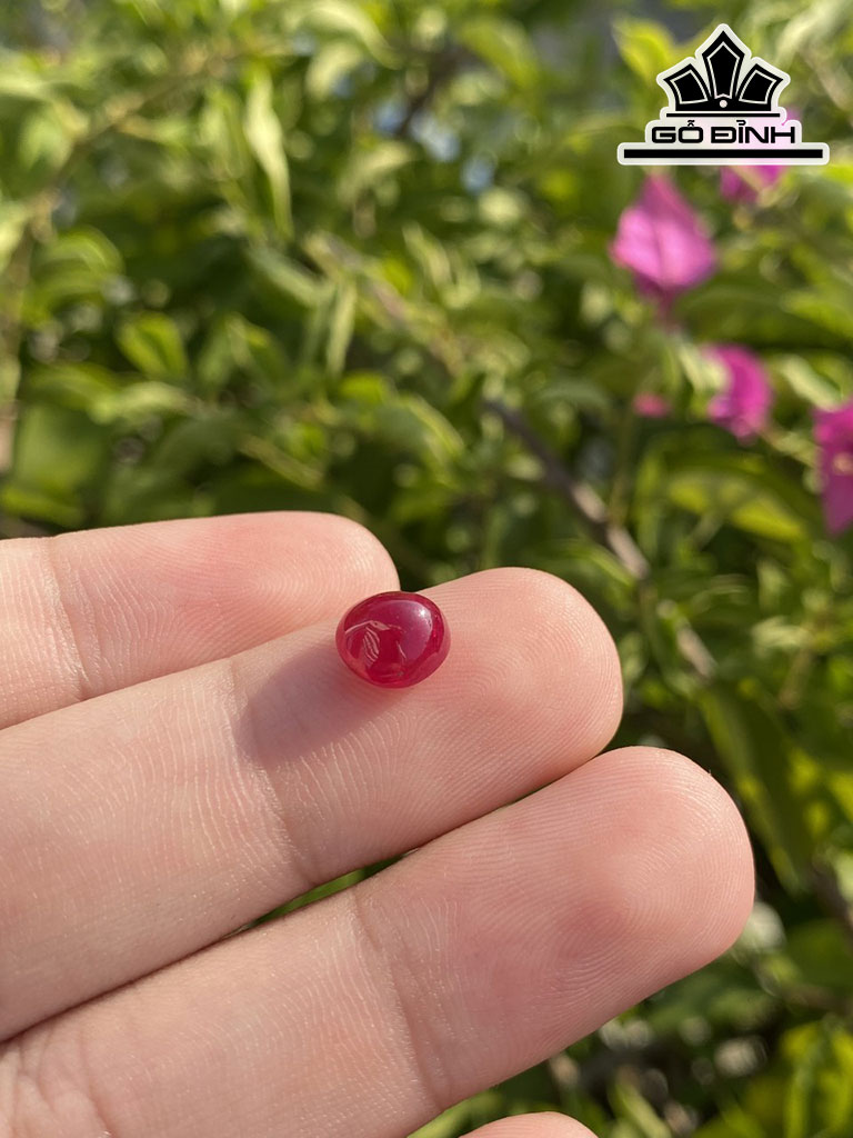 Viên Đá Ruby Đỏ 2,85cts