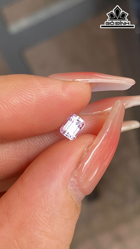 Viên Đá Spinel Trắng 0,85cts