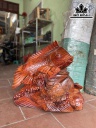 Tượng Song Ngư Mẫu Tử Gỗ Hương Cao 62 Ngang 62 Sâu 36 (cm)