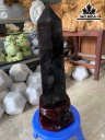 Tác Phẩm Đá Thạch Anh Đen Cao 46 Ngang 16 Sâu 15.5(cm)7,1kg
