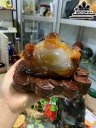 Di Lặc Đá Mã Não Cao 12 Ngang 8 Sâu 8.6(cm) 0,92kg
