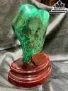 Tác Phẩm Đá Malachite Cao 17 Ngang 11.5(cm) 2,058kg