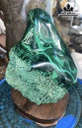 Tác Phẩm Đá Malachite Cao 21 Ngang 14(cm)2kg