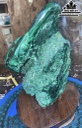 Tác Phẩm Đá Malachite Cao 21 Ngang 14(cm)2kg