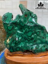 Tác Phẩm Đá Malachite Cao 22 Ngang 19(cm) 2,2kg