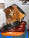 Tác Phẩm Đá Pha Lê Cao 27(cm) 6kg