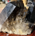 Tác Phẩm Đá Thạch Anh Khói ( Smoky Quartz ) Cao 12,5 Ngang 13 (cm) 1,32kg