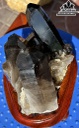 Tác Phẩm Đá Thạch Anh Khói ( Smoky Quartz ) Cao 12,5 Ngang 13 (cm) 1,32kg