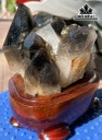 Tác Phẩm Đá Thạch Anh Khói ( Smoky Quartz ) Cao 16 Ngang 17 (cm) 2,55kg