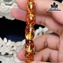 Tinh Thể Đá Hổ Phách Đường Kính Hạt 10(mm)