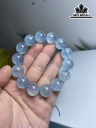 Vòng Tay Đá Aquamarine Đường Kính Hạt 15(mm)