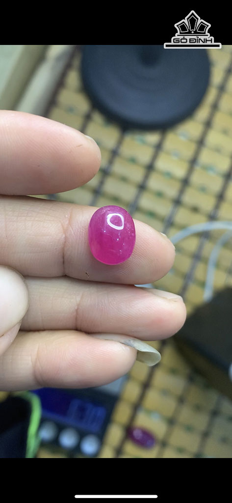 Viên Đá Ruby 6,05cts
