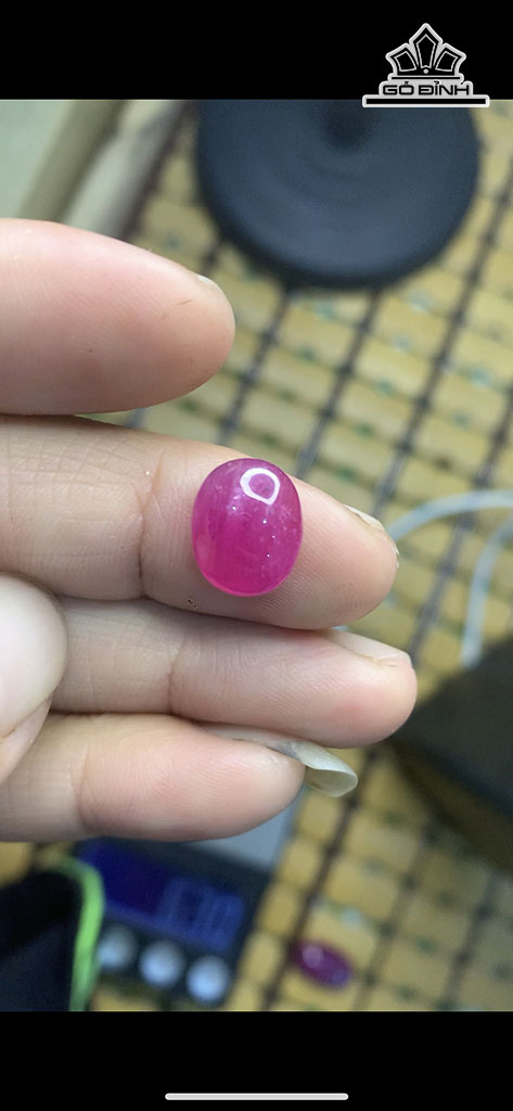 Viên Đá Ruby 6,05cts