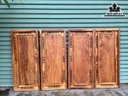 Bộ Tranh Tứ Quý Gỗ Hương Cao 127 Ngang 55 Sâu 7 (cm)
