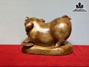 Tượng Heo Gỗ Hương Cao 22 Ngang 31 Sâu 21 (cm)