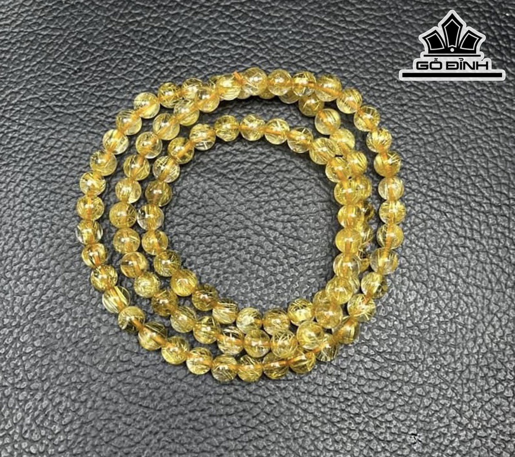 Chuỗi Đá Thạch Anh Đường Kính Hạt 5(mm)