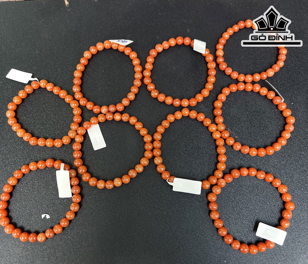 Vòng Tay Đá Thạch Anh Đường Kính Hạt 6.8(mm)