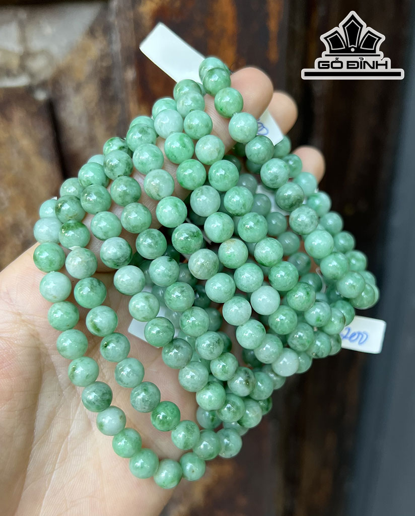 Vòng Tay Đá Thạch Anh Đường Kính Hạt 7.4(mm)