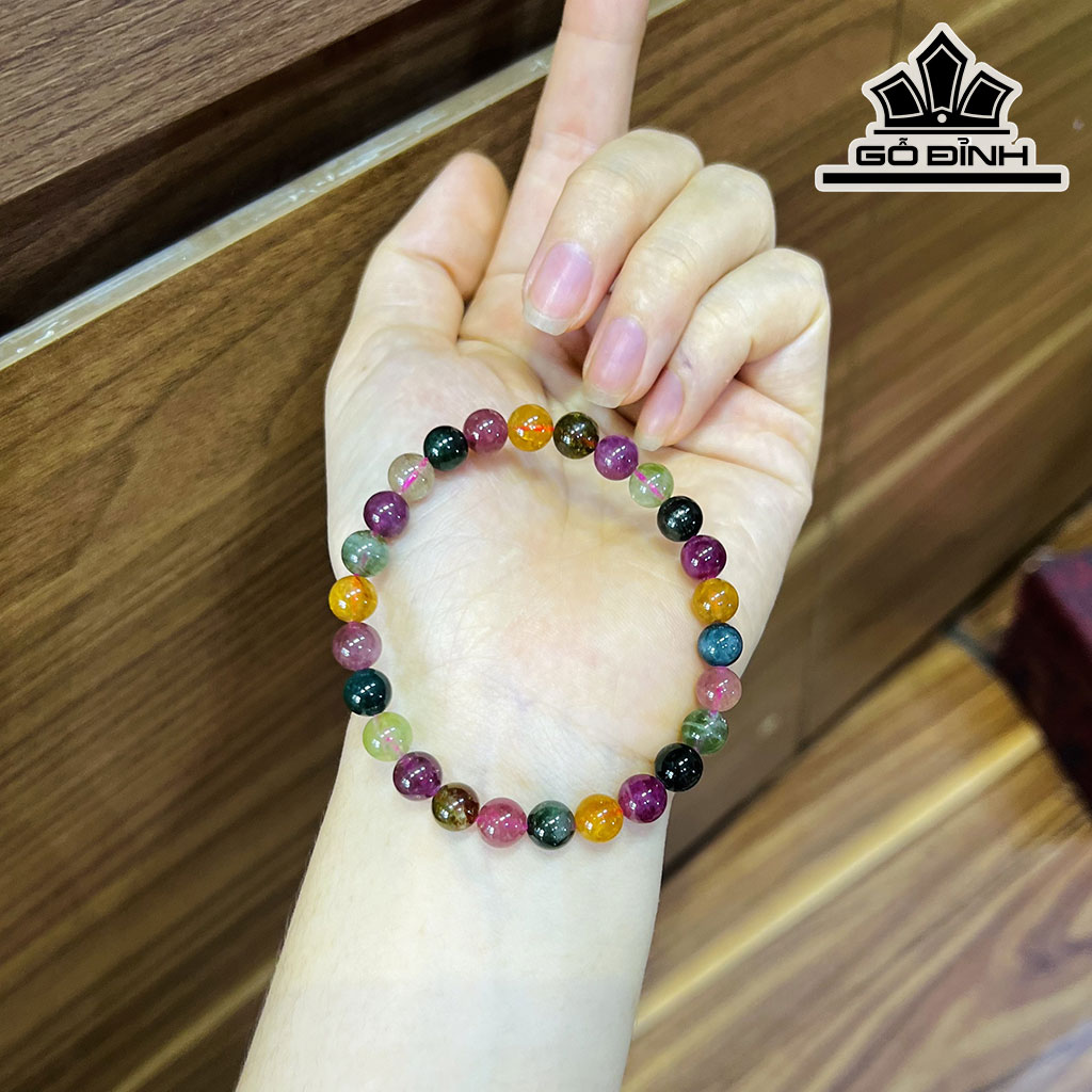 Vòng Tay Đá Thạch Anh Đường Kính Hạt 8(mm)