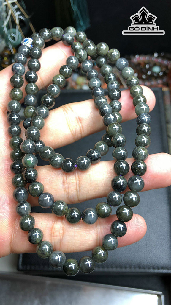 Chuỗi Đá Cẩm Thạch Đường Kính Hạt 7,1 (mm) 63gr