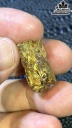 Mặt Dây Chuyền Tỳ Hưu Đá Thạch Anh Tóc Vàng Cao 21 Ngang 13,8 Sâu 11,3(mm) 5,8gr