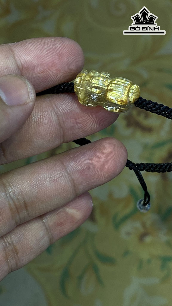 Vòng Tay Đá Thạch Anh Cao 21 Ngang 13 Sâu 8,8(cm) 5,6gr