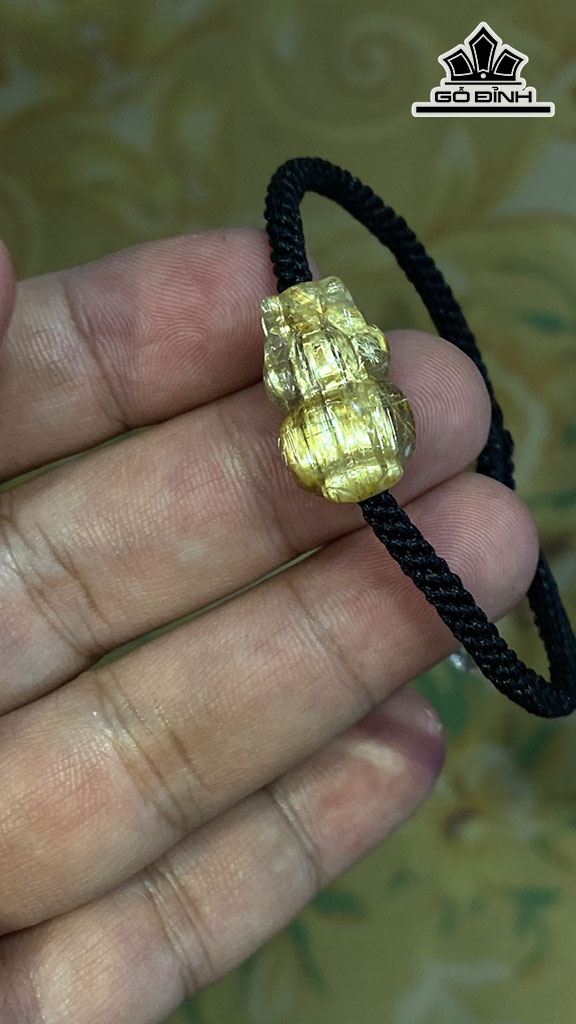 Vòng Tay Đá Thạch Anh Cao 21 Ngang 13 Sâu 8,8(cm) 5,6gr