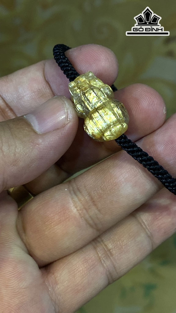 Vòng Tay Đá Thạch Anh Cao 21 Ngang 13 Sâu 8,8(cm) 5,6gr