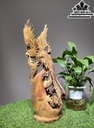 Tượng Chim Phượng Hoàng Gỗ Sưa Cao 44 Ngang 17 Sâu 14 (cm)