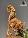 Tượng Dê Phong Thủy Gỗ Hương Cao 63 Ngang 25 Sâu 15 (cm)