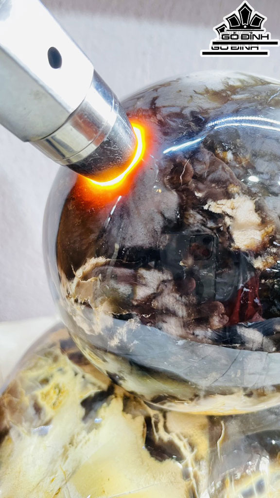 Tinh Thể Đá Pyrite Cao 19 Ngang 12 (cm) 3,4kg