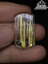 Mặt Dây Chuyền Đá Thạch Anh Tóc Vàng Cao 27 Ngang 15,6 Sâu 5,5 (mm) 15,2gr