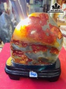 Tác Phẩm Đá Mã Não Cao 19 (cm) 2,6kg