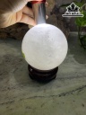 Bi Cầu Đá Thạch Anh Trắng Đường Kính Hạt 9,5 (cm) 1,35kg