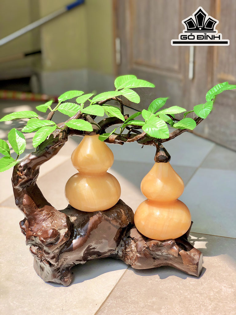 Cây Hồ Lô Đá Ngọc Hoàng Long Cao 32 Ngang 32 (cm) 5kg