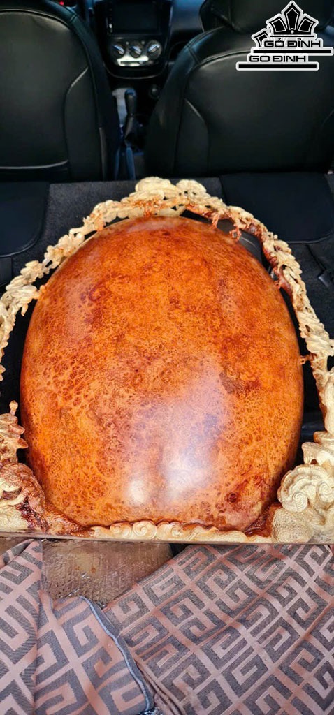 Bình Gỗ Nu Hương Cao 81 Ngang 67 Sâu 31 (cm)