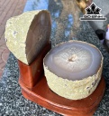 Bát Tụ Bảo Đá Mã Não Cao 19 Ngang 14 Dài 20 (cm) 3,39kg