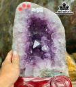 Tinh Thể Đá Thạch Anh Tím Cao 28 Ngang 20 Sâu 18 (cm) 8,25kg