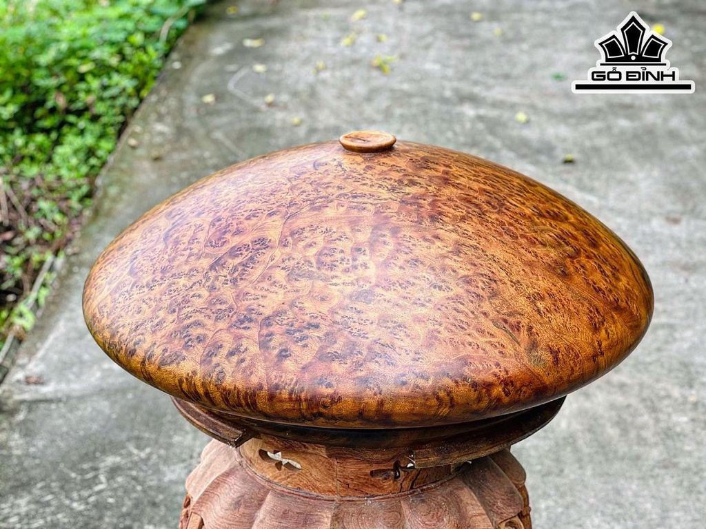 Bình Phú Quý Gỗ Nu Xá Xị Cao 28 Đường Kính 62 (cm)