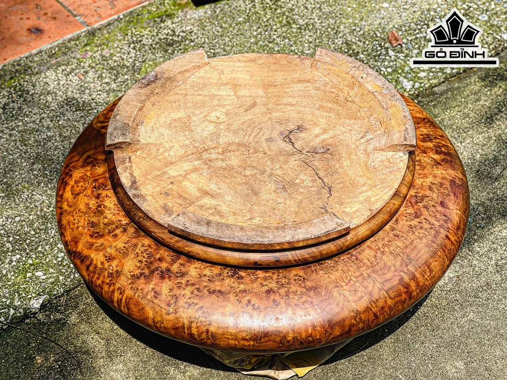Bình Phú Quý Gỗ Nu Xá Xị Cao 28 Đường Kính 62 (cm)
