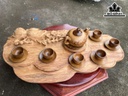 Khay Trà Gỗ Ngọc Am Cao 9 Ngang 63 Sâu 33 (cm)