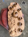 Khay Trà Gỗ Ngọc Am Cao 9 Ngang 63 Sâu 33 (cm)