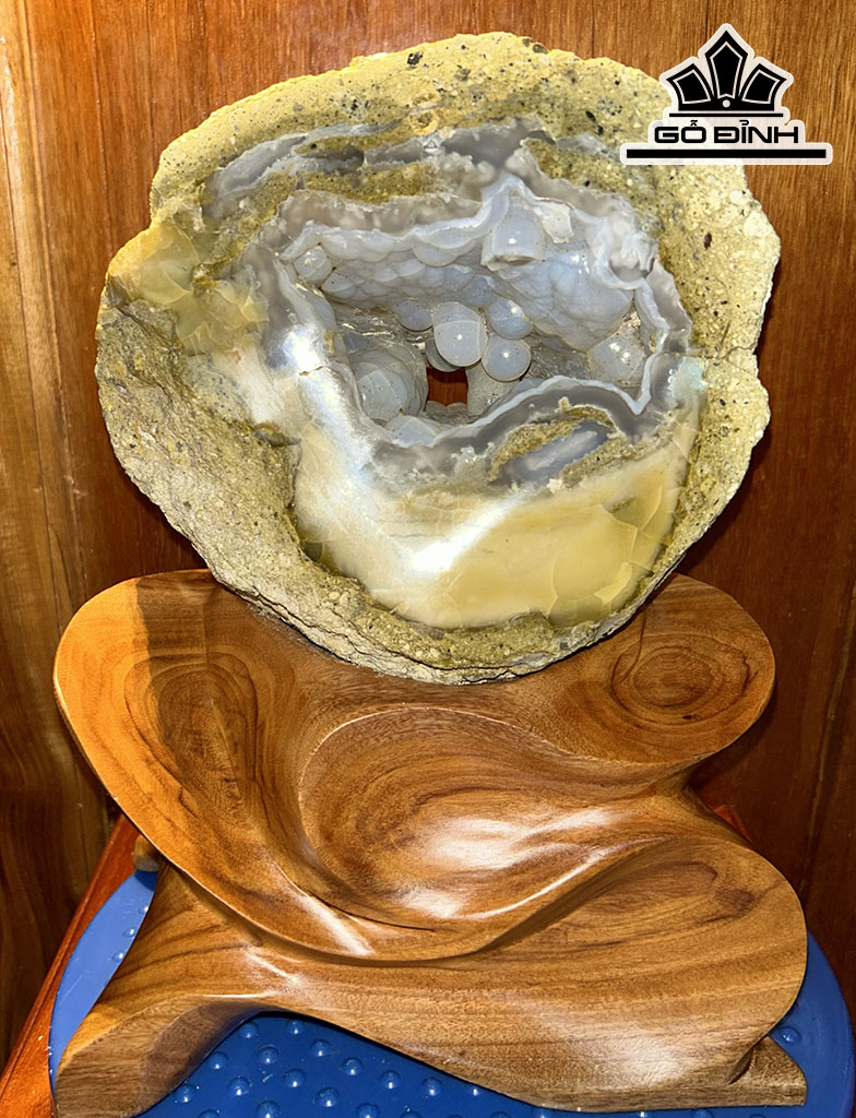 Tác Phẩm Gỗ Hóa Thạch Cao 28 (cm) 5,2kg