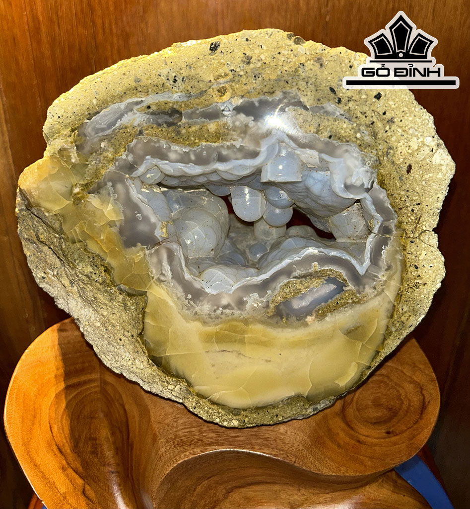 Tác Phẩm Gỗ Hóa Thạch Cao 28 (cm) 5,2kg