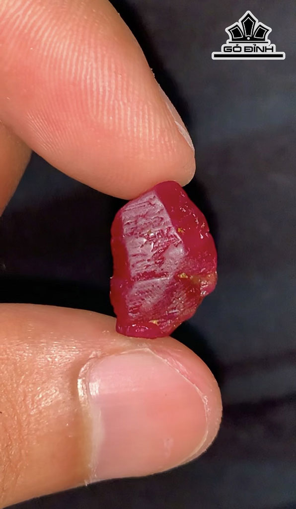 Tinh Thể Đá Ruby 13,3cts