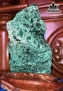 Tác Phẩm đá Malachite Cao 19 (cm)2,28kg