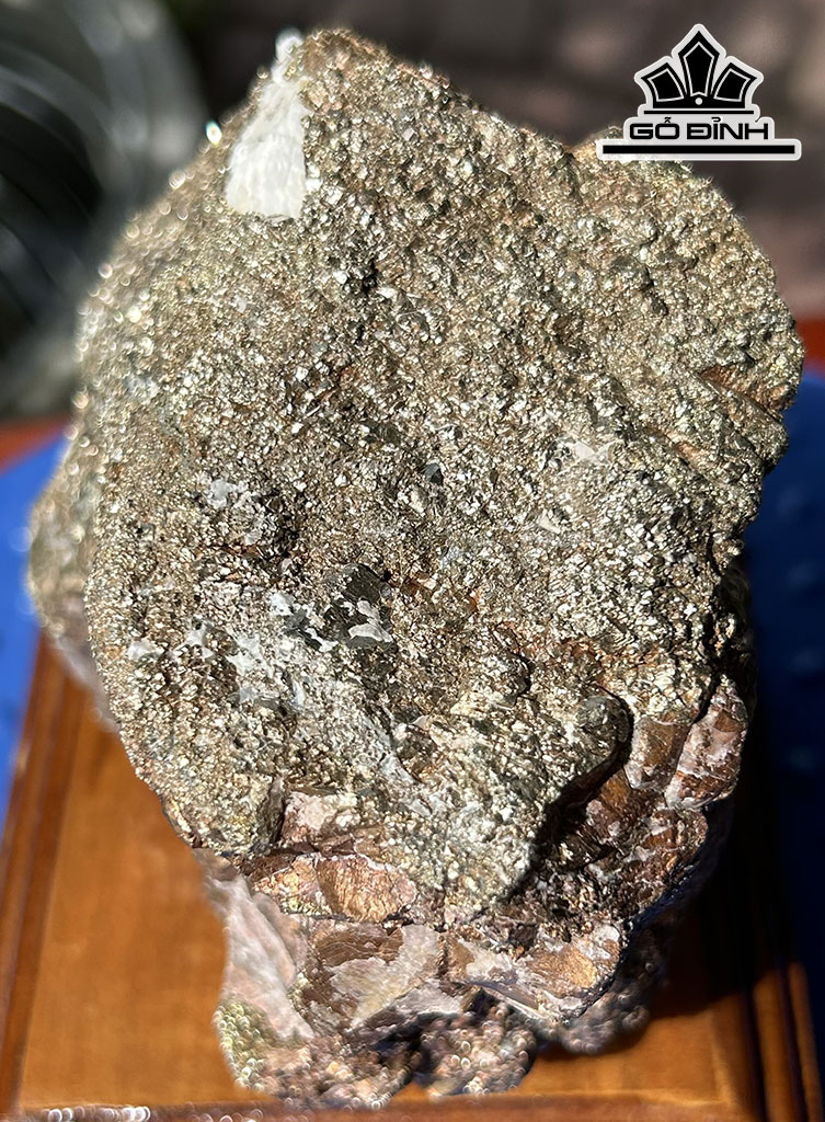 Tinh Thể Đá Pyrite Cao 14 (cm)1,65kg